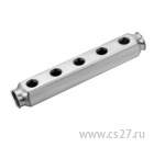 картинка Гребенка Вн-Вн 1" 5 выходов 1/2" из нержавеющей стали | Центр Снабжения | Дальний Восток | Находка
