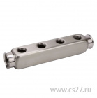картинка Гребенка Вн-Вн 1" 4 выхода 1/2" из нержавеющей стали | Центр Снабжения | Дальний Восток | Находка